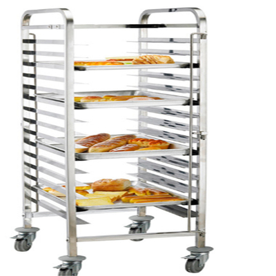 Rk Bakeware Çin- Paslanmaz Çelik 800X600 Tepsi Boyutu için Döner Fırın Rack
