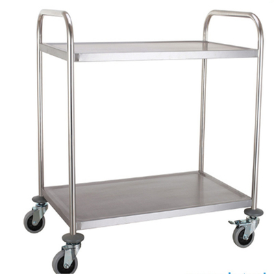 RK Bakeware China Foodservice NSF Çarklı Paslanmaz Çelik Arabası Kolay İdareli Giyim Arabası