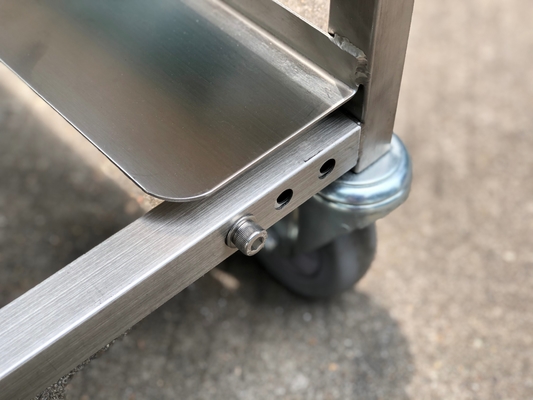 Rk Bakeware China-Flatpack Paslanmaz Çelik Çift Fırın Rack