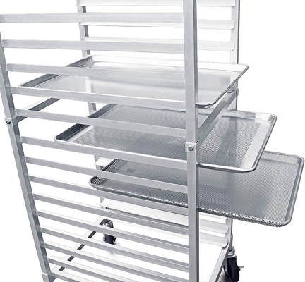 Rk Bakeware China Foodservice 36527 Ticari 20 Kat Alüminyum Yaprak Pan Rack Bun Pan Rack