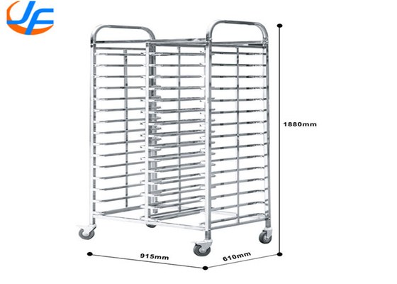 RK Bakeware China Foodservice NSF Alüminyum Pişirme Tepsisi Trolley Bun Pan Rack Oven Rack