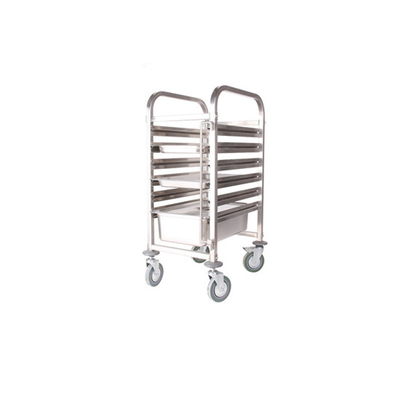 RK Bakeware China Foodservice NSF Alüminyum 6 katmanlı GN1/1 Bun Pan Rack