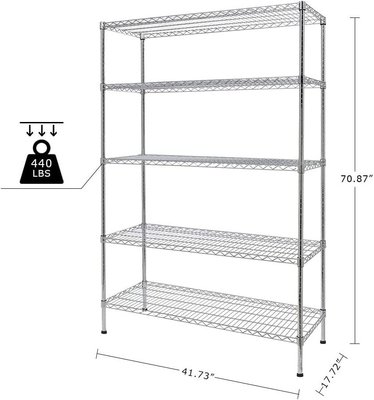 Rk Bakeware China Foodservice Ticari Yeşil Epoksi Kaplı Tel Raf 18 X 48 (4 Raf)