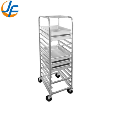Rk Bakeware China Foodservice NSF Alüminyum Son Yük Alt Konteynör Hazırlık Üst Yaprak Bun Pan Rack